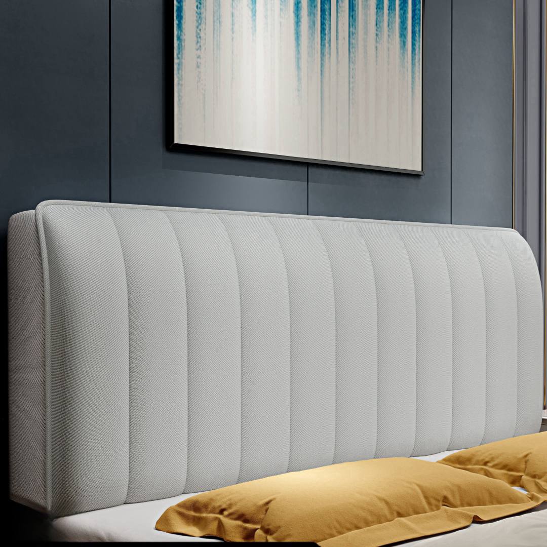 Technology Cloth Bed Head Cover - Thickened Cotton Foldable, Simple Modern, Universal Dust Protection Cover
