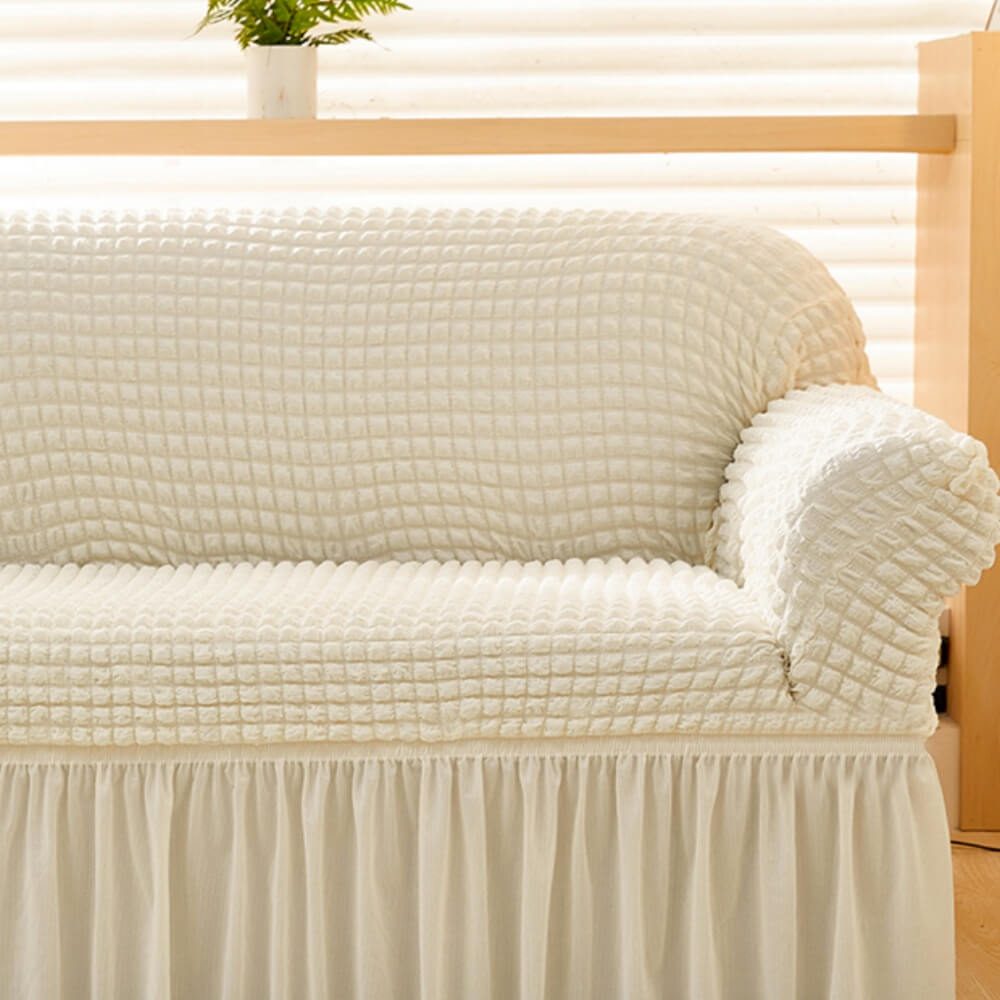 Stretch All-Inclusive Sofa Cover, Universal Bubble Yarn, Anti-Cat Scratch Four-Season Model