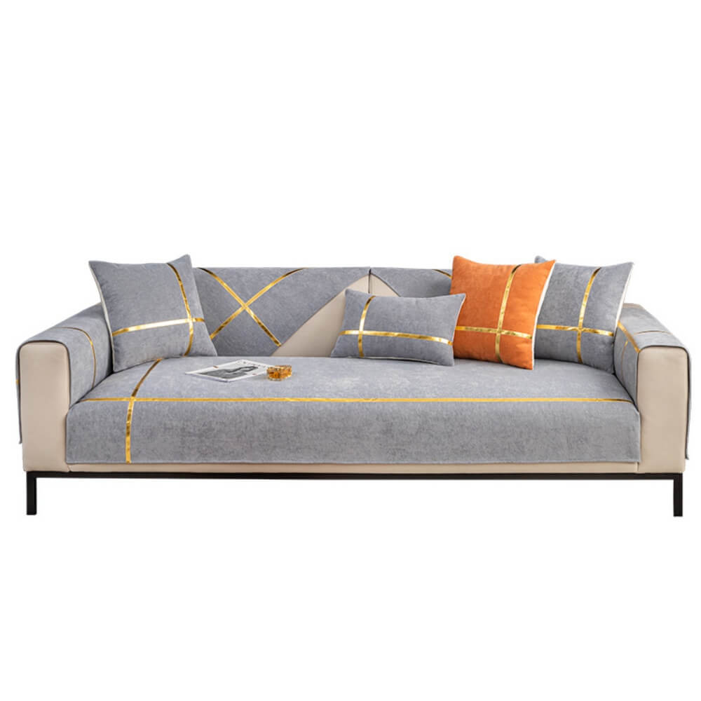 Light Luxury Simple Four-Season Chenille Sofa Cushion, Dust Cover Sofa Cloth