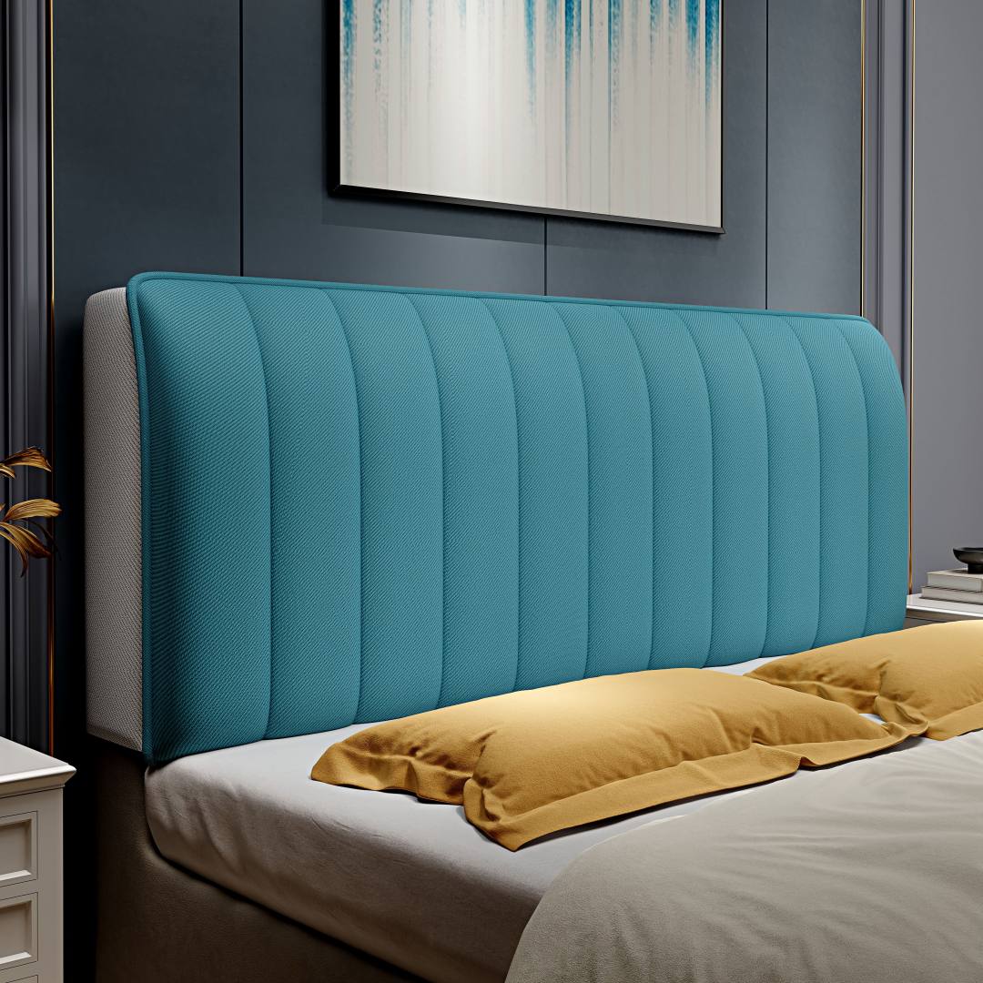 Technology Cloth Bed Head Cover - Thickened Cotton Foldable, Simple Modern, Universal Dust Protection Cover