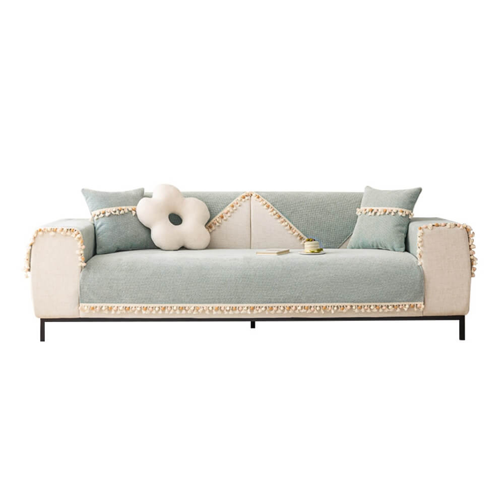 Four-Season Universal Cashmere Sofa Cushion