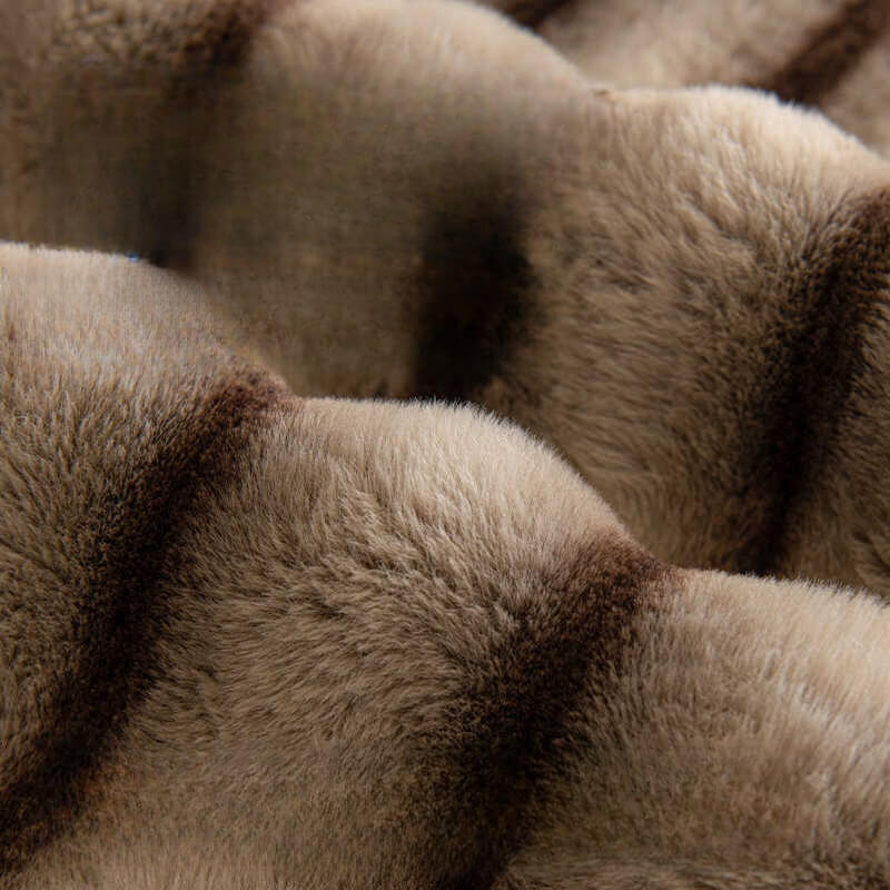 Imitation Sable Plush Sofa Cushion