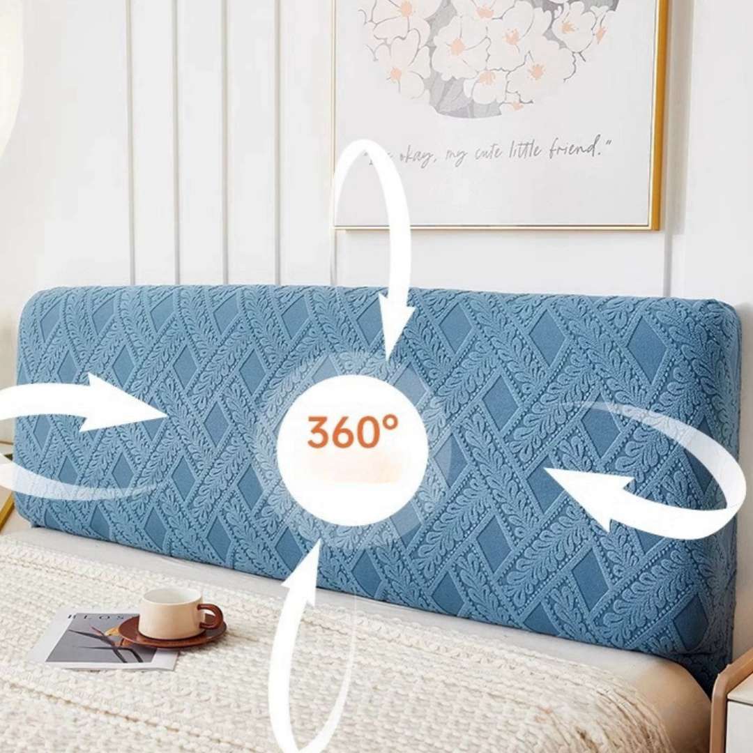 New Bed Head Cover - Soft Package Dust Protection for Solid Wood Bed