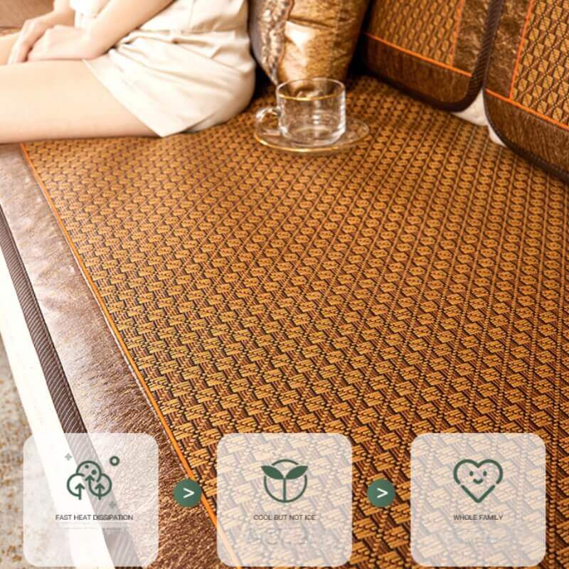 Rattan Sofa Cushion, Summer Non-Slip Cool Seat Cushion