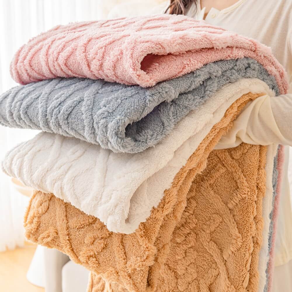 Plush Sofa Cushion, Winter Non-Slip Simple Modern Sofa Cover