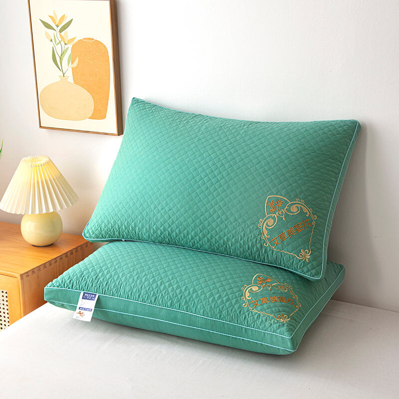 Five-Star Hotel Super Soft Down Pillow, Double Neck Pillow, Buy One Get One Free