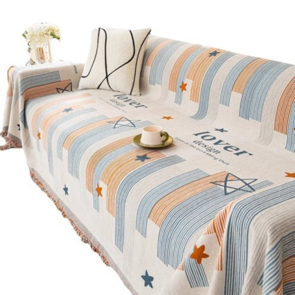 INS Style Chenille Sofa Cover Towel, Full-Package Universal Sofa Blanket, Four-Season Model