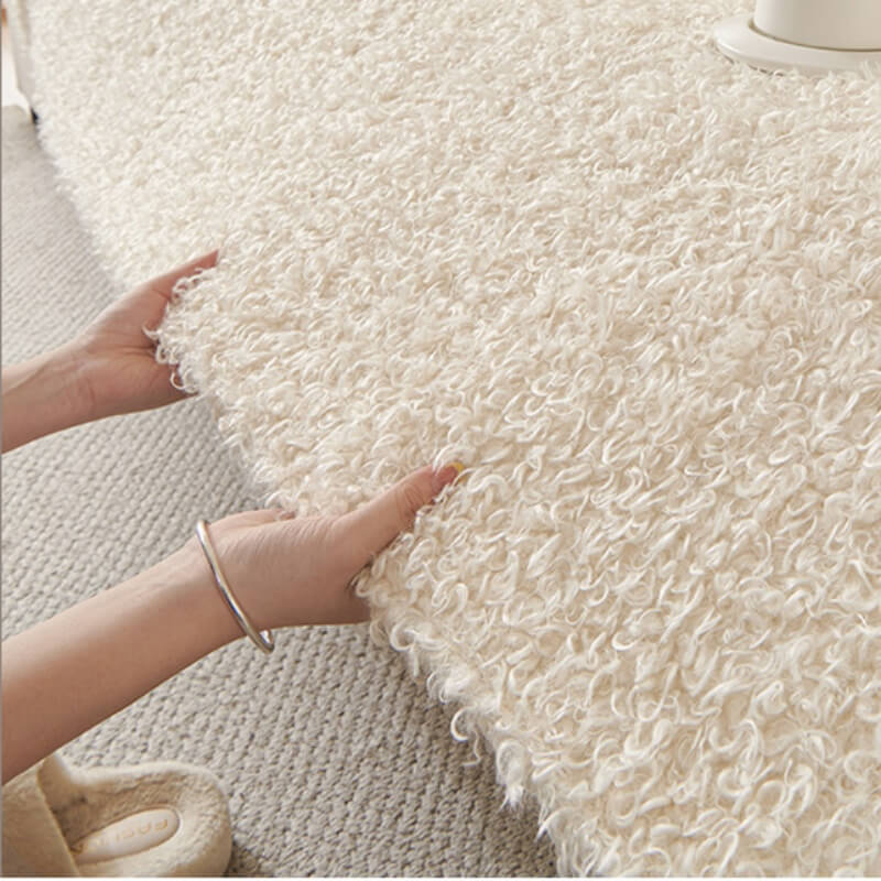 Autumn and Winter Plush Sofa Cushion