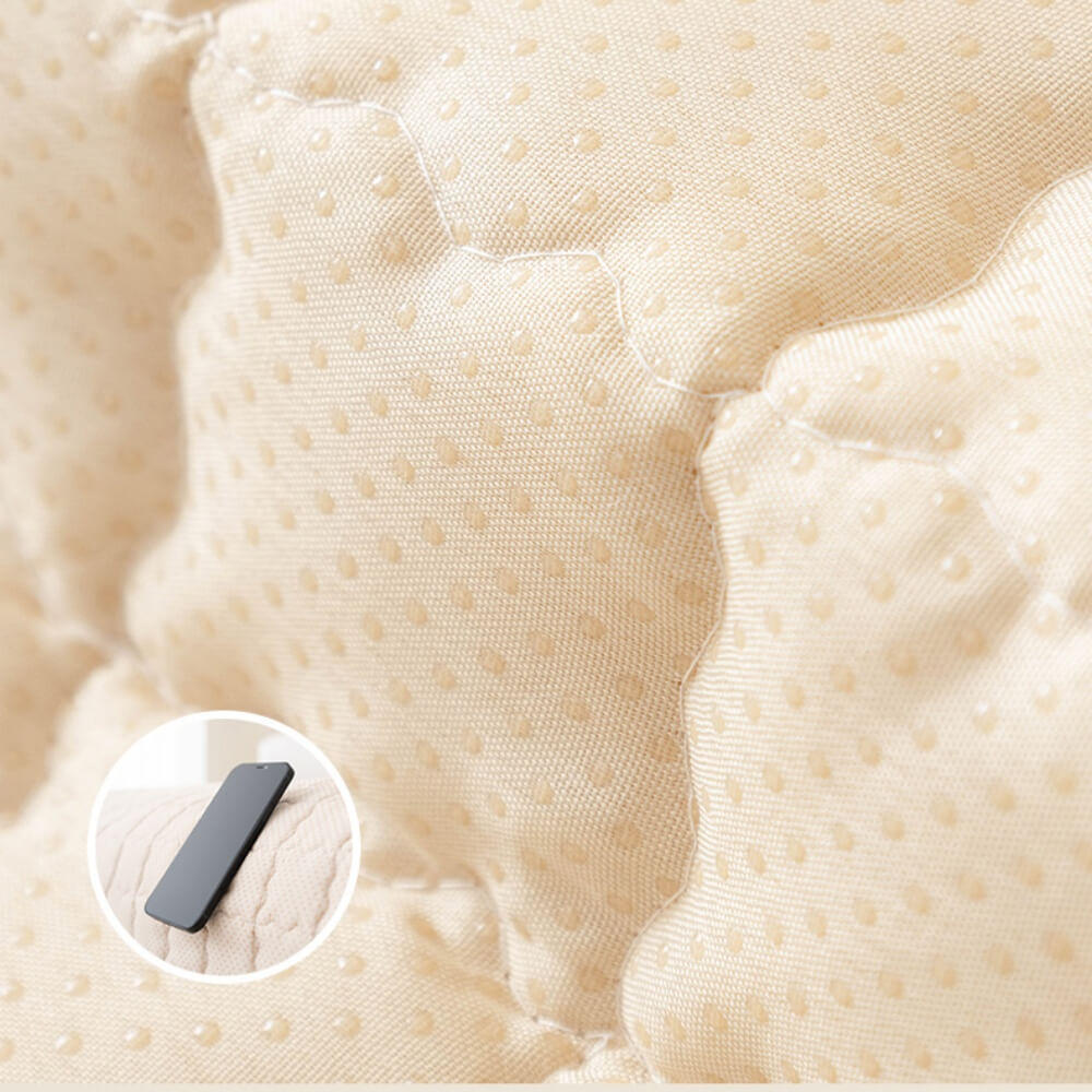 Plush Thickened Non-Slip Sofa Cushion, Four-Season Universal L-Shaped Cover, Rabbit Plush Light Luxury Style