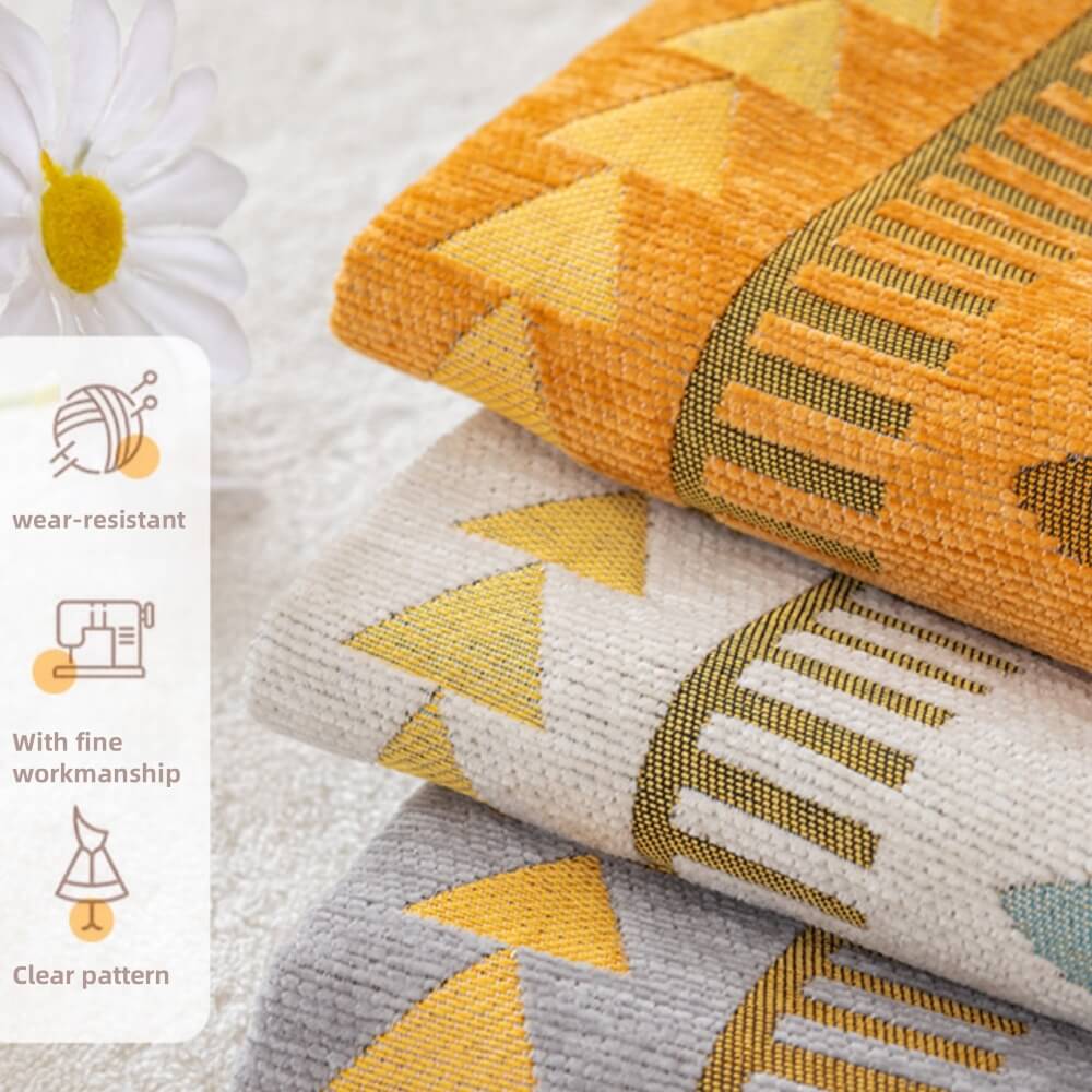Bohemian Chenille Jacquard Sofa Cushion, Four-Season Universal Non-Slip, Anti-Cat Scratch Model