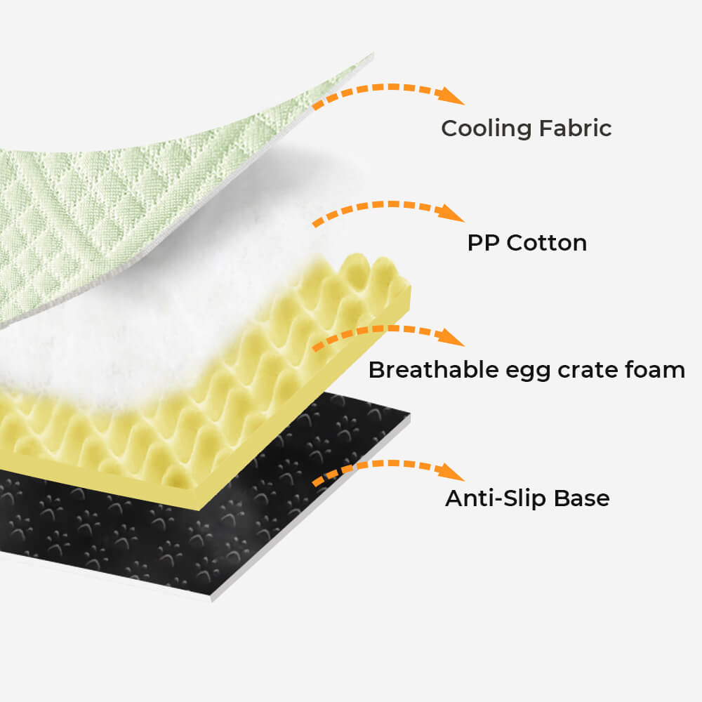 Cooling Orthopedic Large Dog Sofa Bed, Washable for Comfort