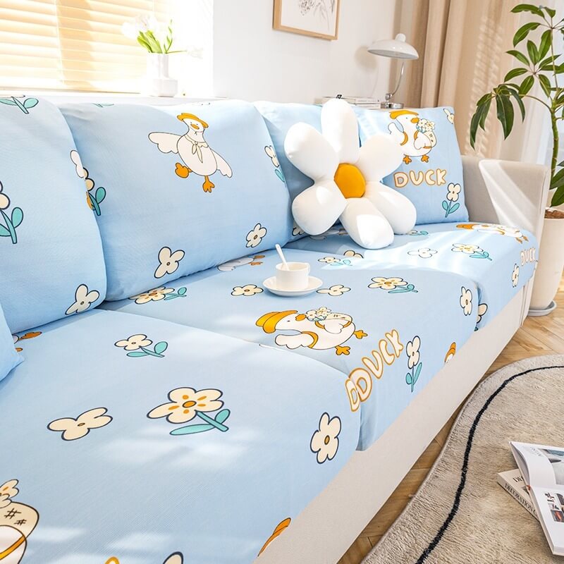 Summer Ice Silk Stretch Sofa Cover, Simple Modern, Universal Cushion