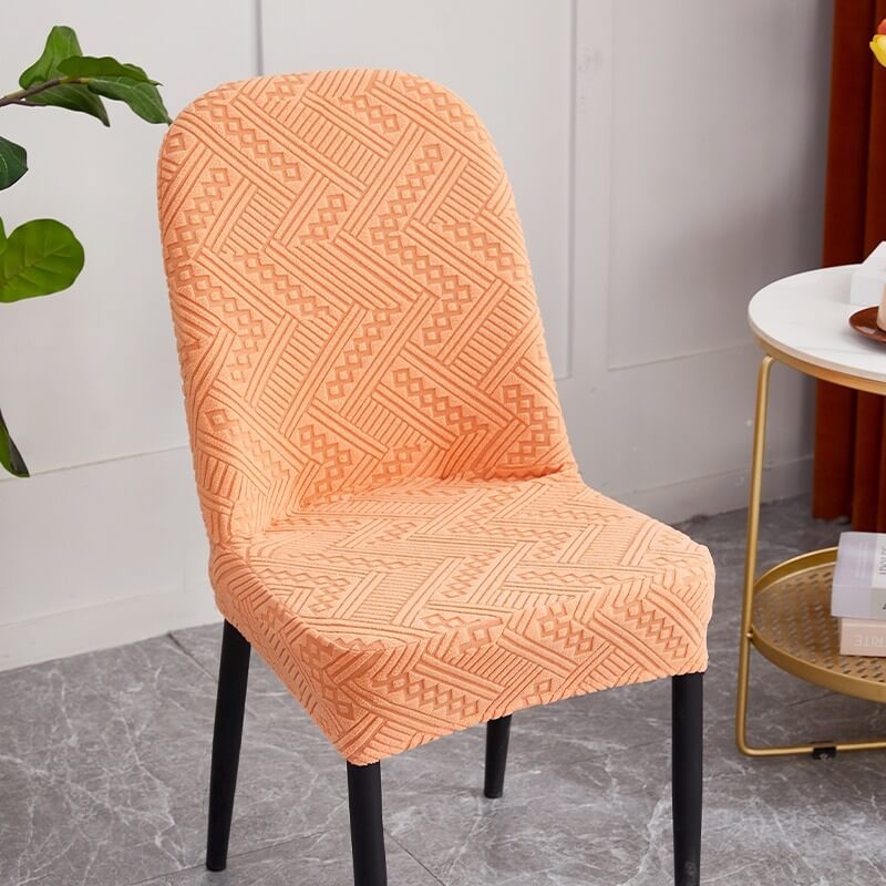 Jacquard Velvet High Elastic All-Inclusive Chair Cover