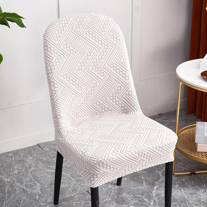 Jacquard Velvet High Elastic All-Inclusive Chair Cover