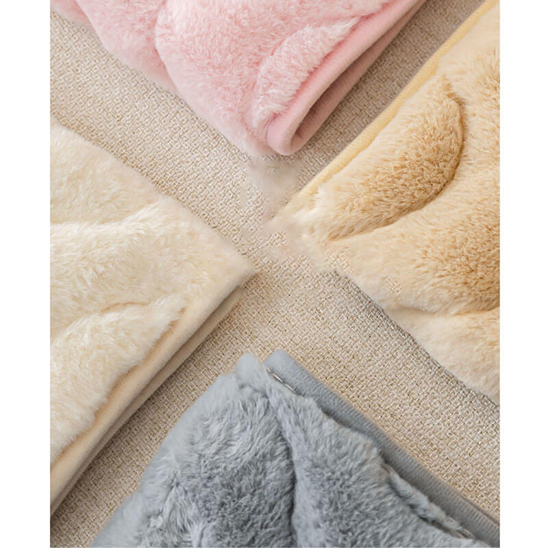 INS Style Thickened Imitation Rabbit Hair Carpet, Non-Slip Living Room and Bedroom Rug