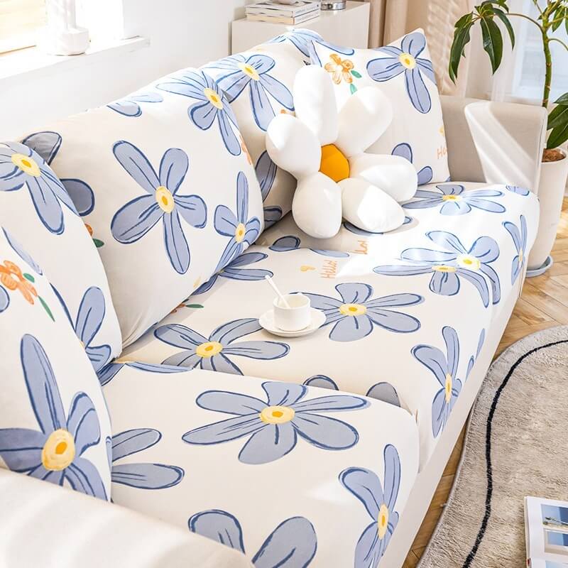 Summer Ice Silk Stretch Sofa Cover, Simple Modern, Universal Cushion