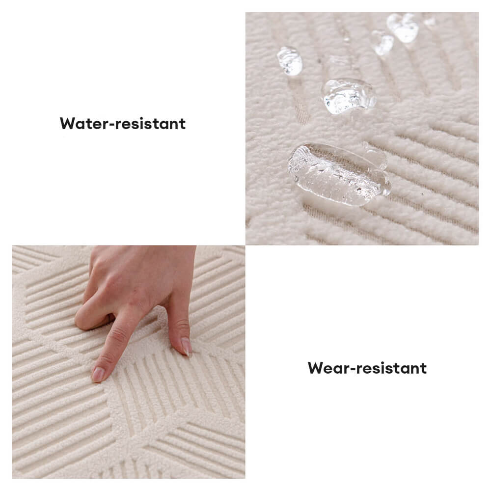 Honeycomb Pattern Water-Resistant Stretch Full-Cover Magic Sofa Cover