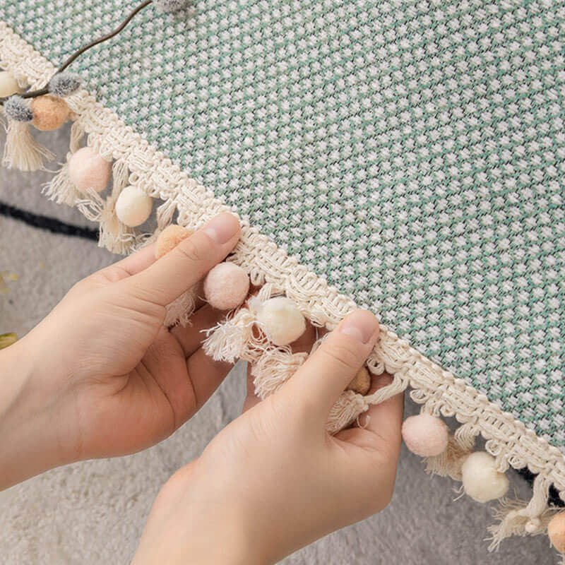 Four-Season Universal Cashmere Sofa Cushion