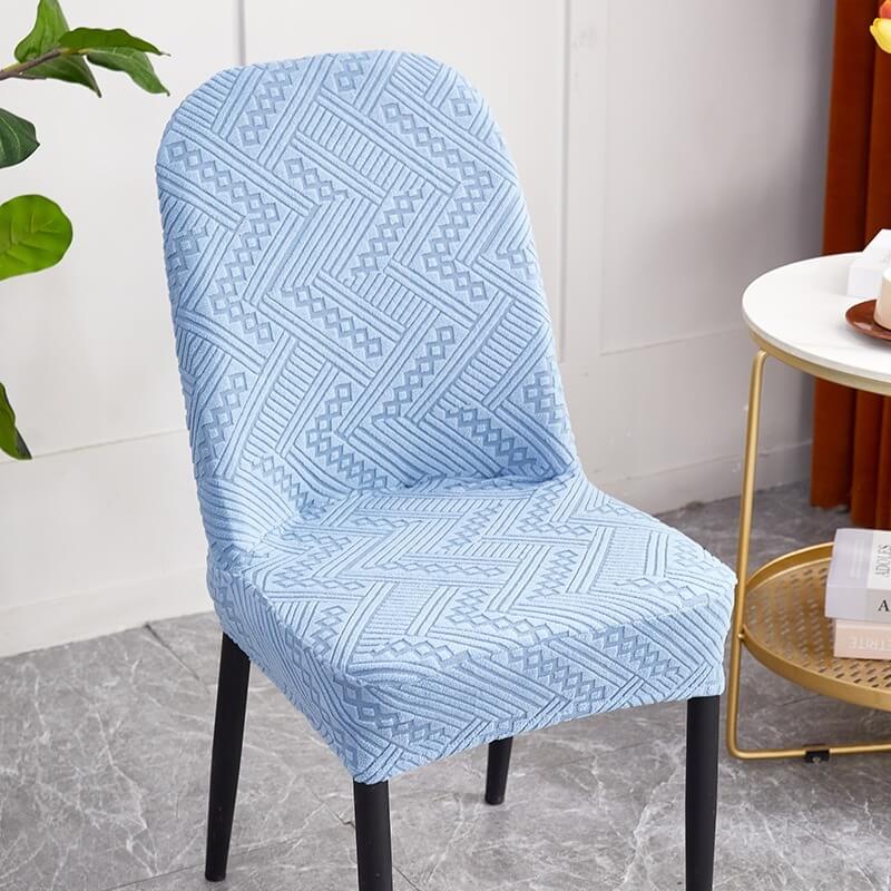 Jacquard Velvet High Elastic All-Inclusive Chair Cover