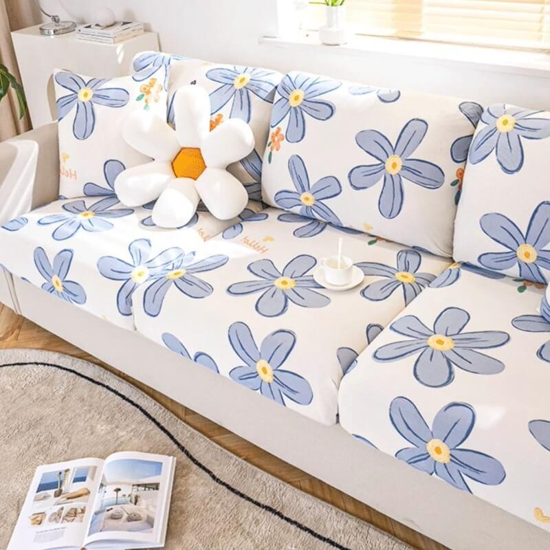 Summer Ice Silk Stretch Sofa Cover, Simple Modern, Universal Cushion