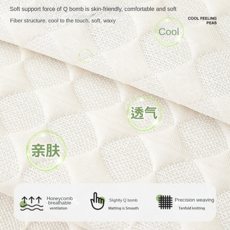 Summer Cartoon Ice Silk Sofa Cushion, Non-Slip, Cooling