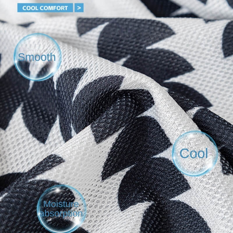 Non-Slip All-Inclusive Universal Ice Silk Sofa Cover, Comfortable, Dirt-Resistant, Anti-Cat Scratch Cushion