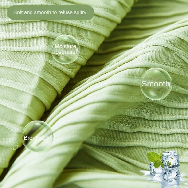 Simple Modern Summer Non-Slip Ice Silk Sofa Cover, Living Room Decor