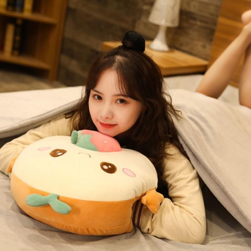 New 2-in-1 Fall Thickened Folding Pillow, Office Nap Cushion