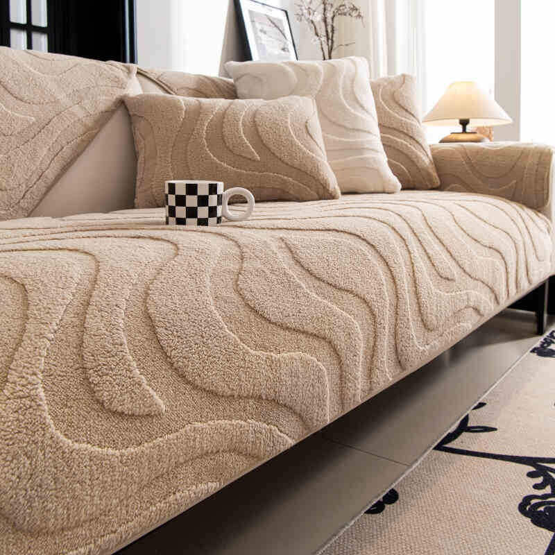 Autumn and Winter Thickened Plush Cushions