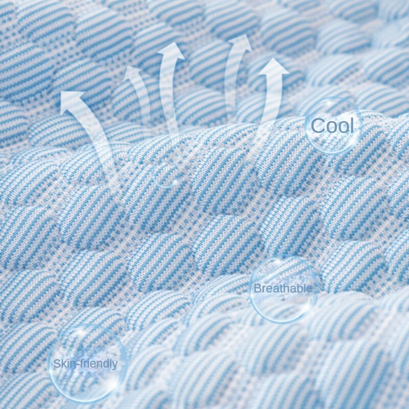 Summer New Anti-Cat Scratch Elastic Ice Silk Sofa Cover