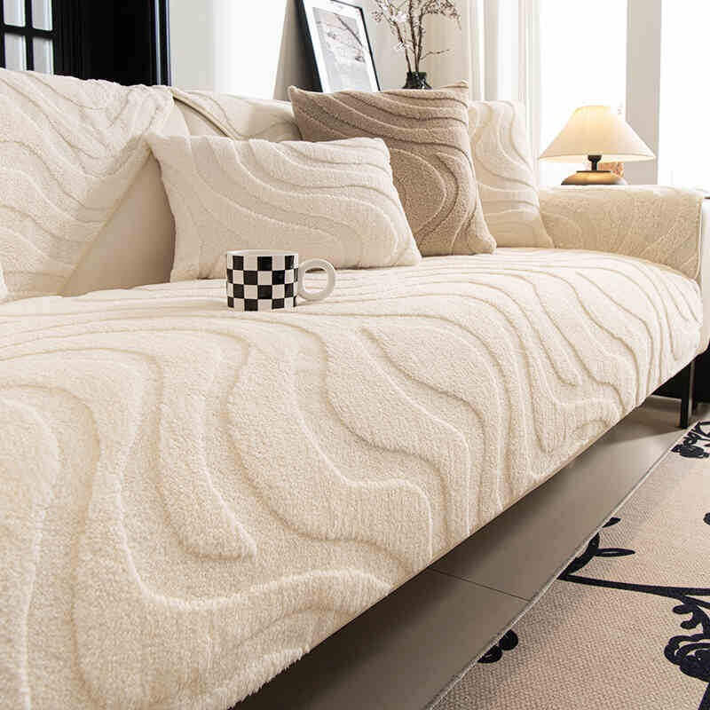 Autumn and Winter Thickened Plush Cushions