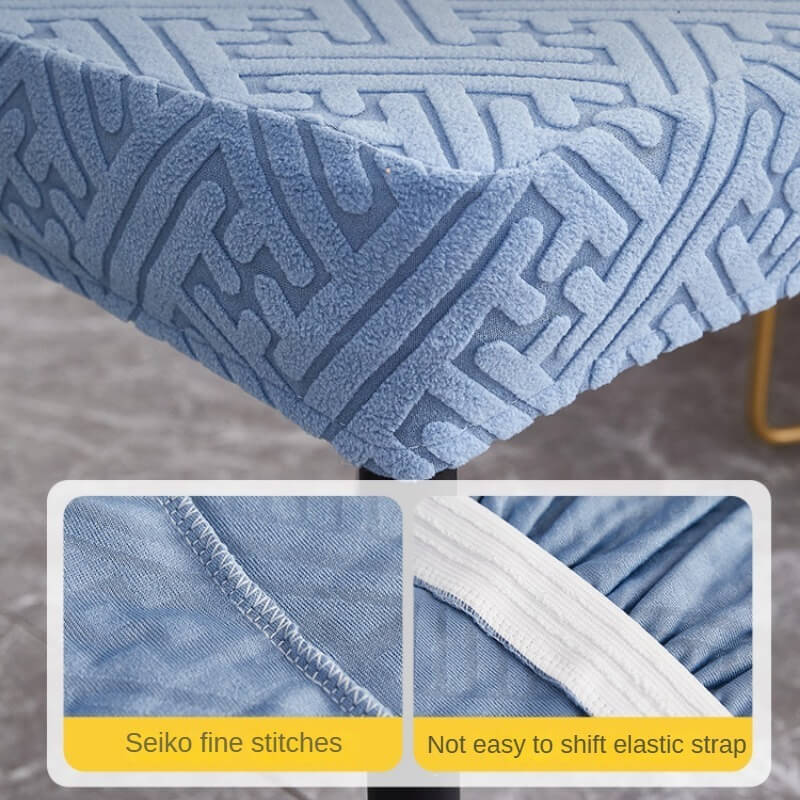 Jacquard Velvet High Elastic All-Inclusive Chair Cover