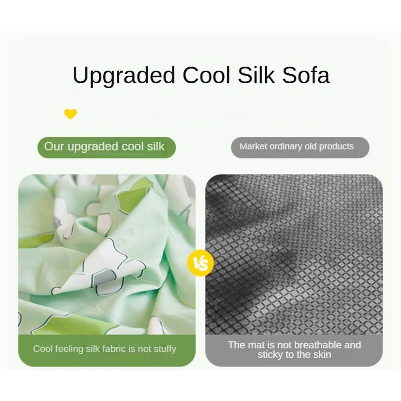 Anti-Cat Scratch Summer Ice Silk Sofa Cover Cushion