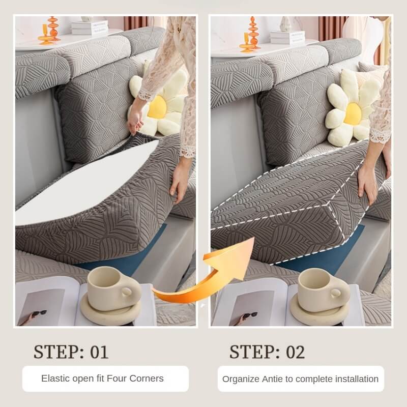 Jacquard Velvet Sofa Cushion