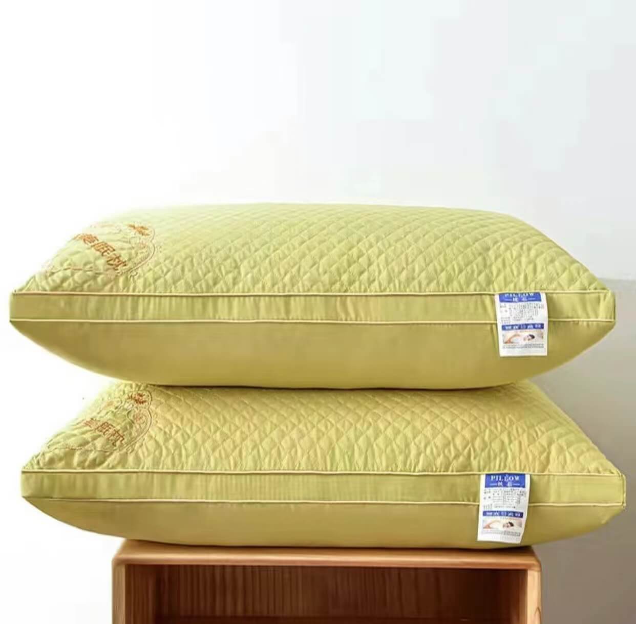 Five-Star Hotel Super Soft Down Pillow, Double Neck Pillow, Buy One Get One Free