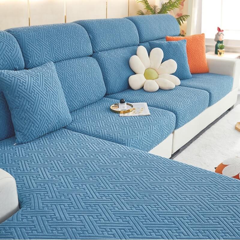 Jacquard Velvet Sofa Cushion