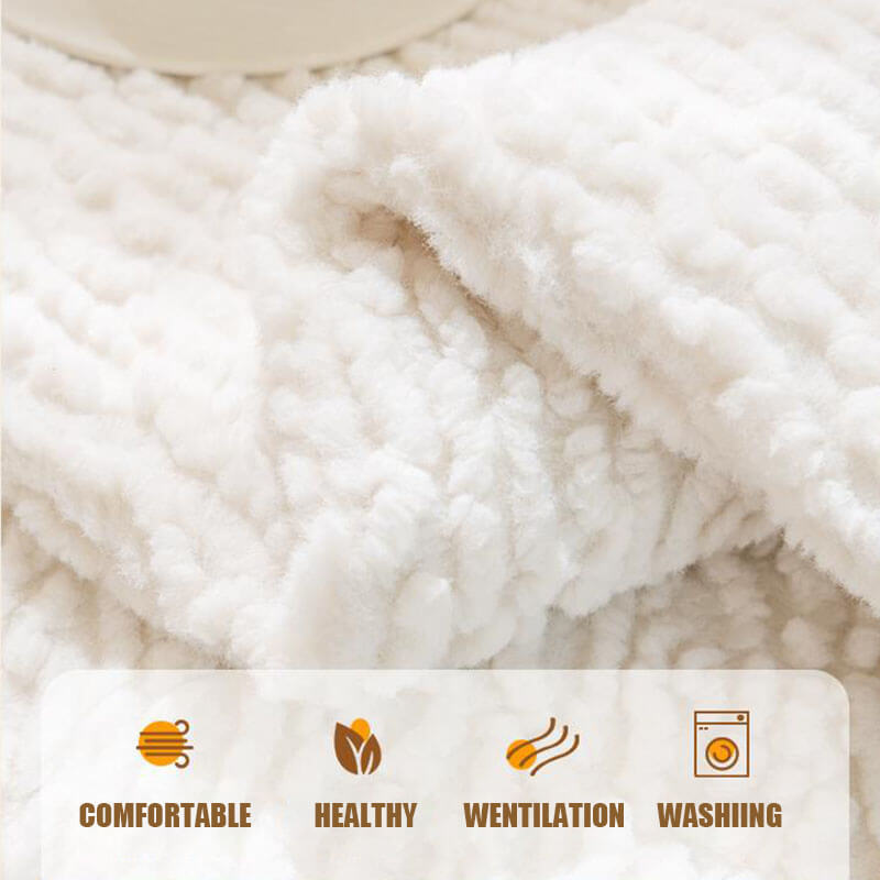 Luxury Thickened Plush Sofa Cushion, Winter Non-Slip