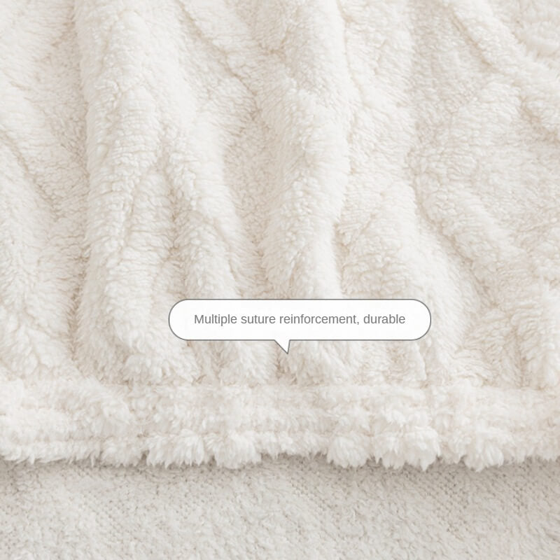 Coprisedia universale elasticizzato in peluche spesso