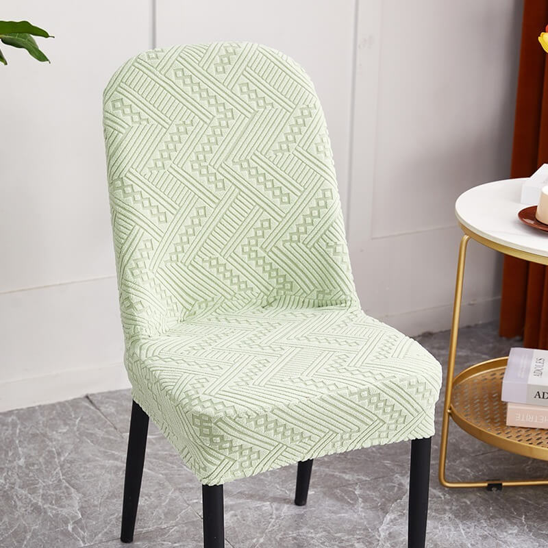 Jacquard Velvet High Elastic All-Inclusive Chair Cover