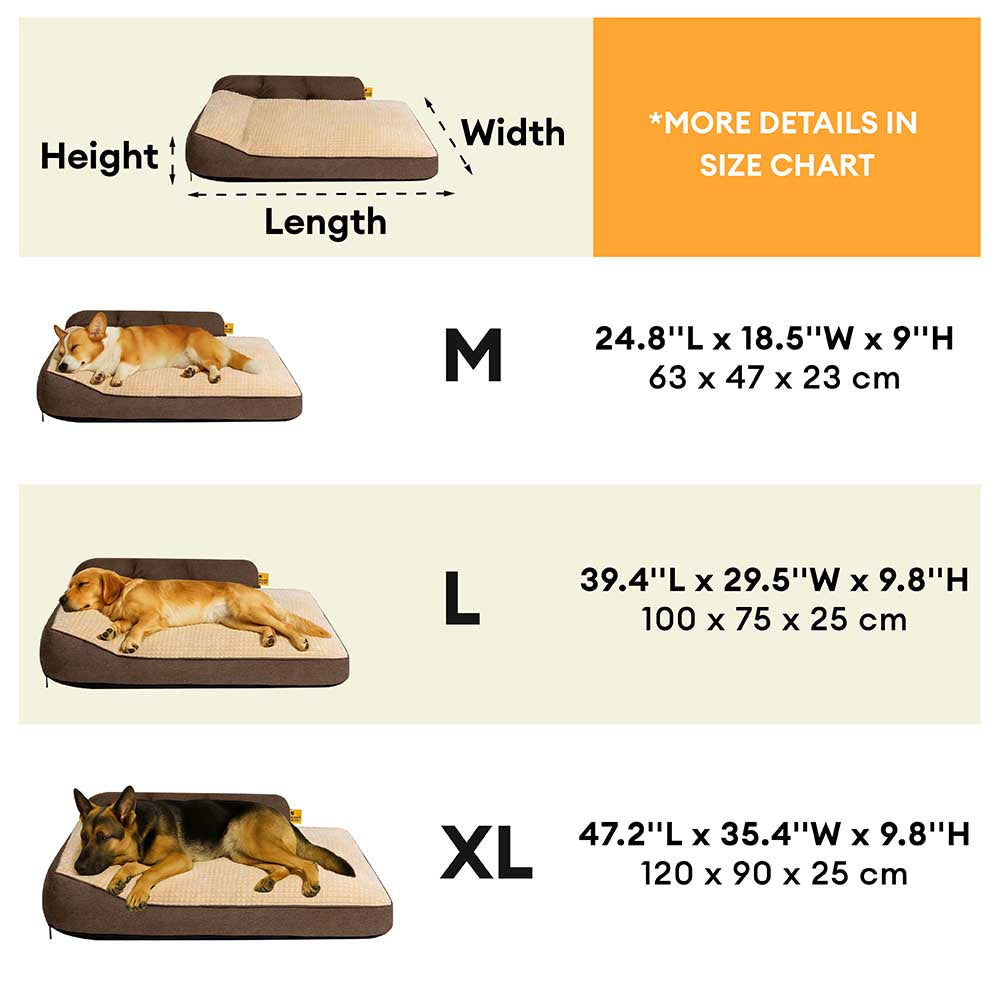 All Seasons Thickened Large Washable Cat & Dog Pillow Bed for Comfort