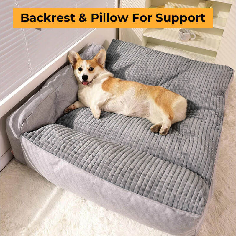 All Seasons Thickened Large Washable Cat & Dog Pillow Bed for Comfort