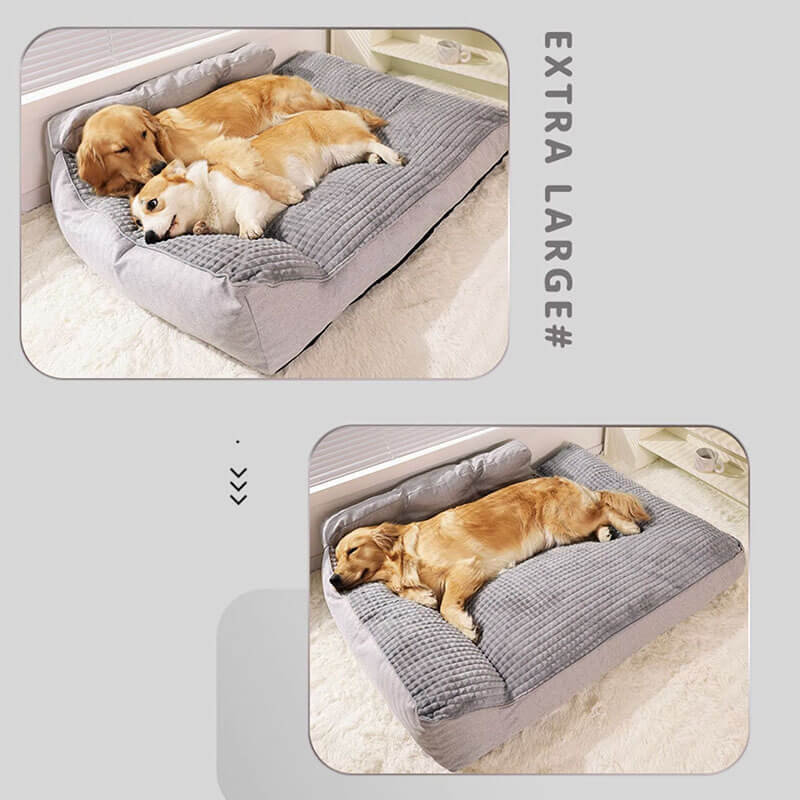 All Seasons Thickened Large Washable Cat & Dog Pillow Bed for Comfort