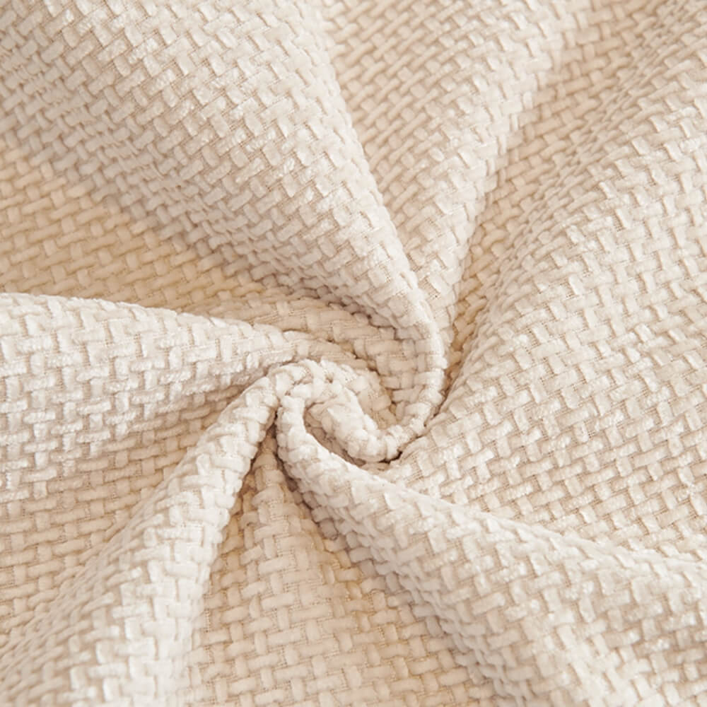 Classic Chenille All-Season Sofa Protector Cover - Wear-Resistant Furniture Mat with Elegant Lace Trim