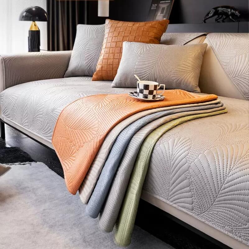 Comfort Deluxe Scratch-Resistant and Waterproof Sofa Protector Couch Cover