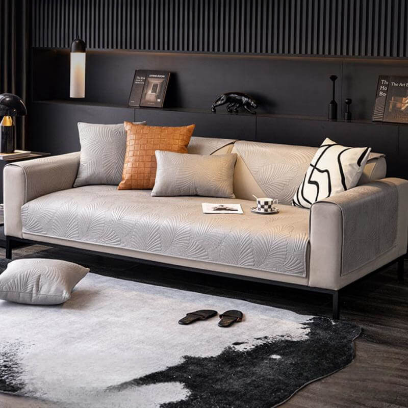 Comfort Deluxe Scratch-Resistant and Waterproof Sofa Protector Couch Cover