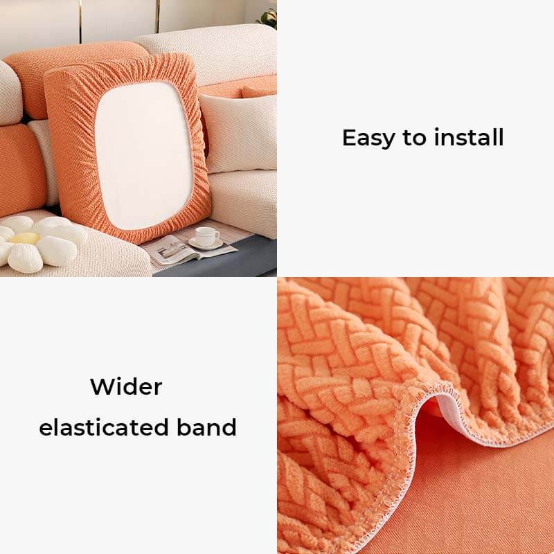 All-Purpose Universal Sofa Cover, Four Seasons Stretch Non-Slip Modern Couch Protector