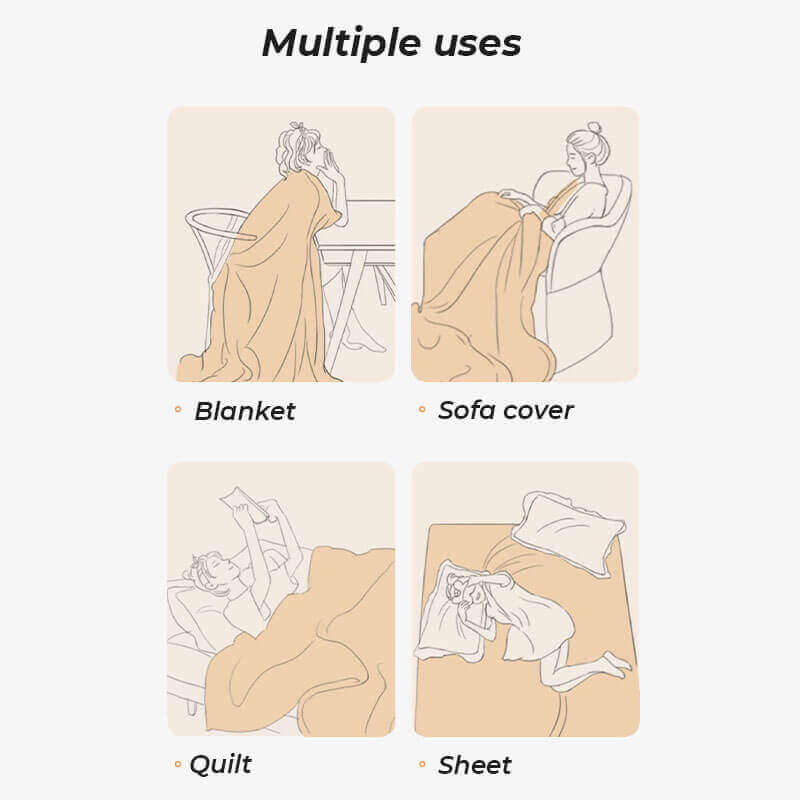 Anti-Cat Scratch Chenille Sofa Cover, Simple Fashion Model Sofa Towel Cloth