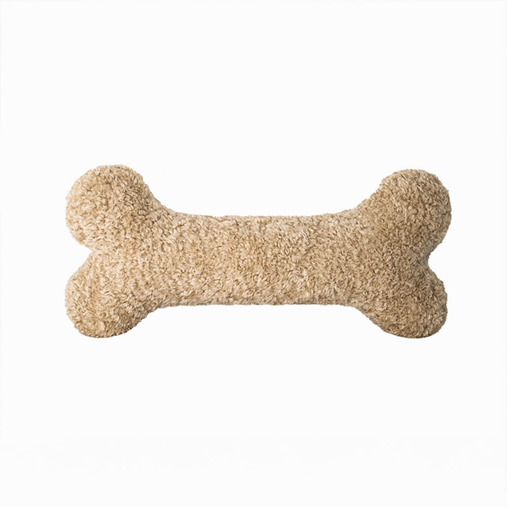 Plush Bone-Shaped Sofa Pillow, Soft Cozy Decorative Cushion