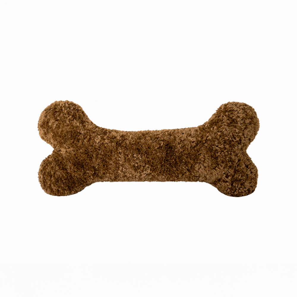 Plush Bone-Shaped Sofa Pillow, Soft Cozy Decorative Cushion