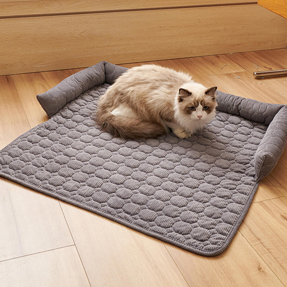 Pearl Fleece Ultra-Soft Dog Mat Furniture Protector Cover for Pets